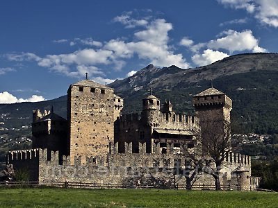 Um dia em Aosta e no Castelo de Fénis