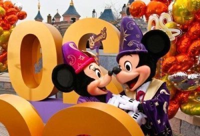 Disneyland Paris on New Year's Eve, 20th anniversary in Paris