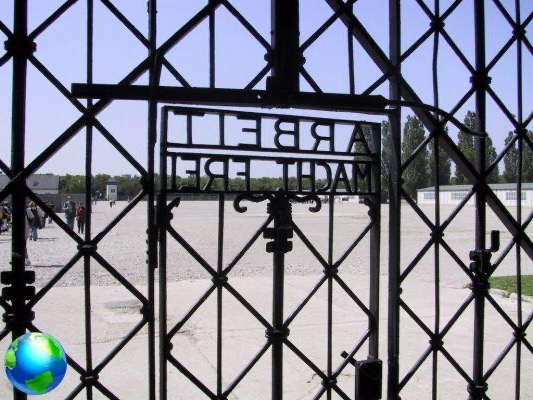 Dachau in Germany: concentration camp memorial