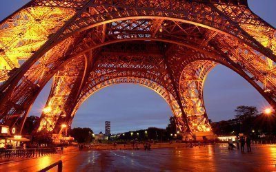 Tour Eiffel and Fete de la Musique in France