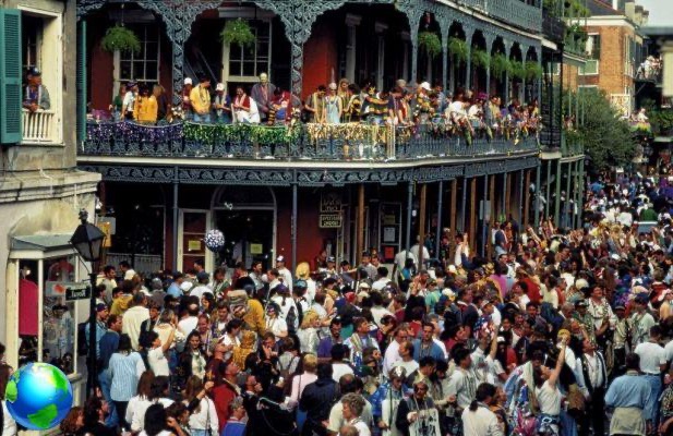 Mardi Gras, the carnival in New Orleans