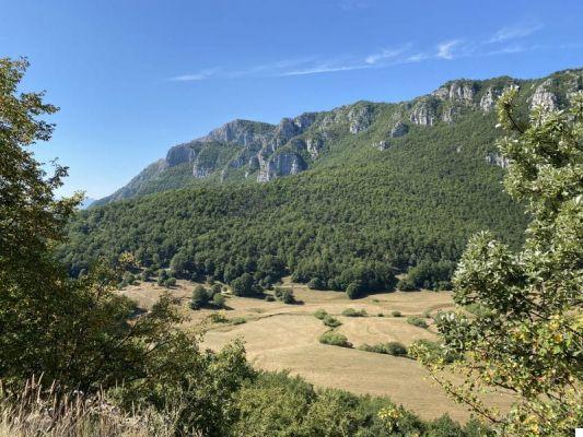 Le parc Sirente Velino : Ovindoli et le plateau de Rocche