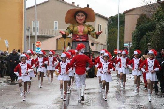 Carnival in Sardinia in Tempio Pausania