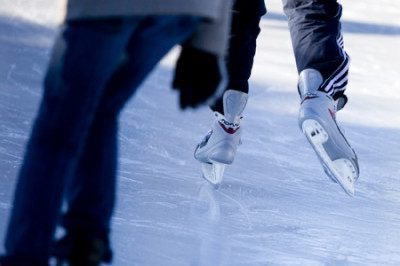 En Dinamarca las pistas de patinaje sobre hielo