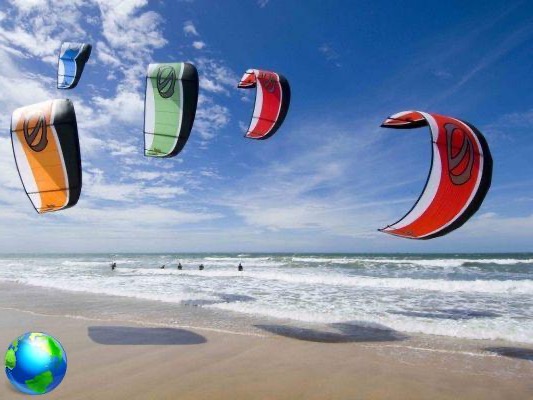 Dónde hacer kitesurf en España