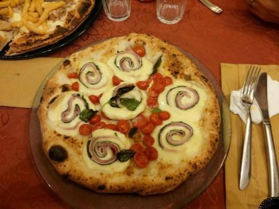 Pizza en Nápoles, prueba Starita de Sofia Loren