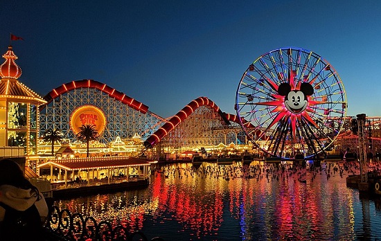 How much does a day in California's amusement parks cost?