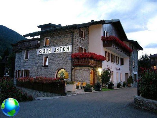 Hotel Bleis, dormindo em Adamello Ski