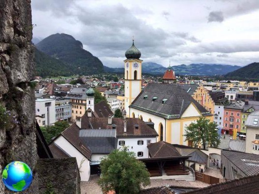 Kufstein en Tirol, viajes de bajo coste y por la naturaleza