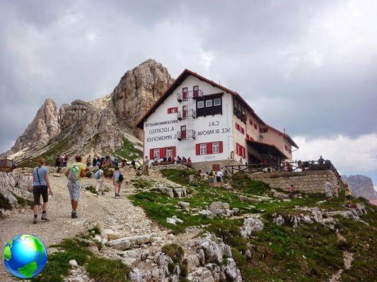 Tour de los Tres Picos de Lavaredo: senderos y refugios