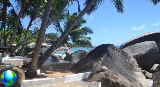 Dormir en Mahè en las Seychelles: villa con vistas al mar