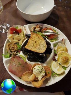 Comer pescado en Trieste: Salumare y Buffet Da Angelina
