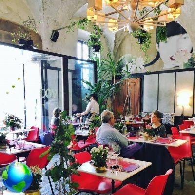 L'OV, um restaurante para vegetarianos em Florença