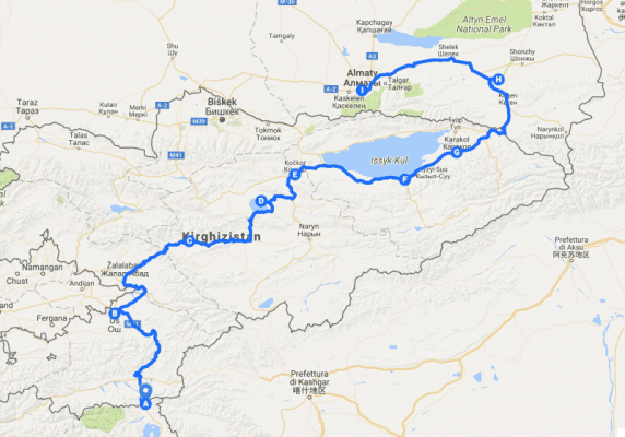 A trip to Kyrgyzstan: from Pamir to Almaty (Kazakhstan)
