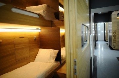 Sleepbox Hotel in Russia, capsule hotels