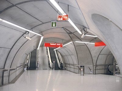 O metrô de Bilbao, uma obra de arte