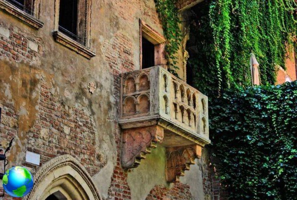 A Verona de Romeu e Julieta, itinerário