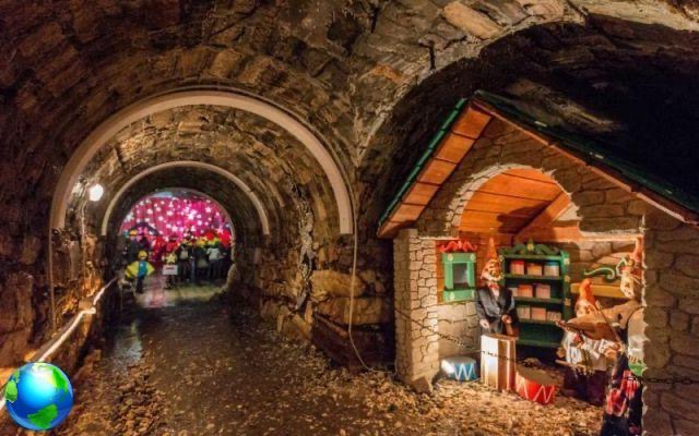 La verdadera cueva de Papá Noel en Verbania