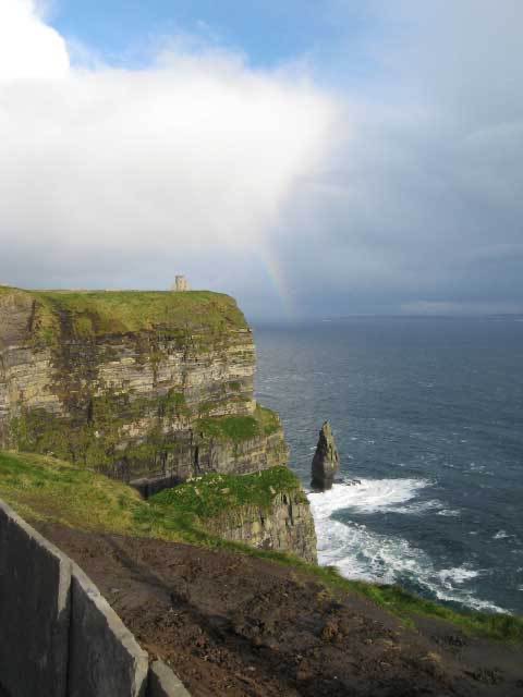 Cliff of Moher in Ireland, discovering the cliffs