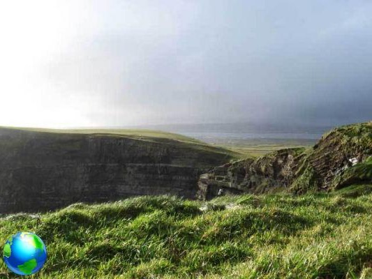 Cliff of Moher in Ireland, discovering the cliffs