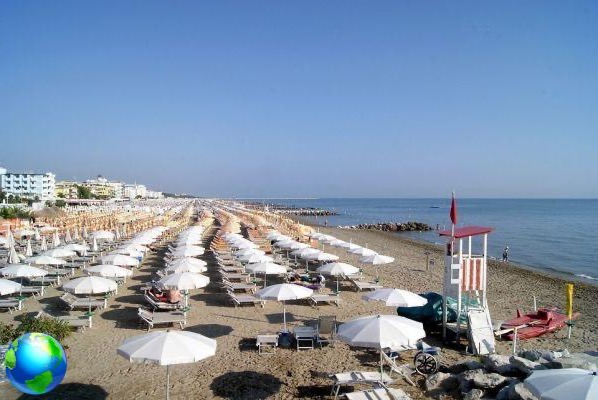 Beach holiday in Bibione, in an apartment or hotel