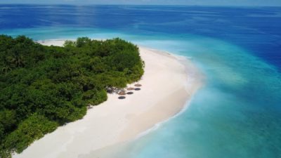 Sleeping in the Maldives, review Gunbaru Inn guest house in Ukulhas