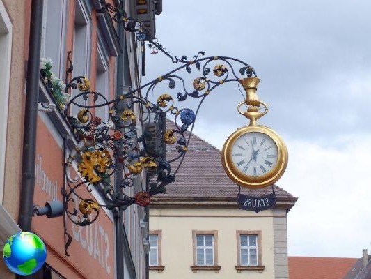 Rottweil dans le sud de l'Allemagne, ville des bannières et du carnaval