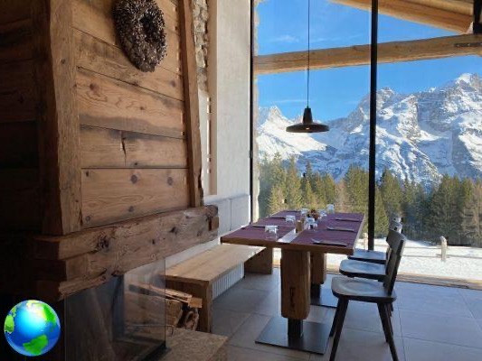 Refuges where to eat or sleep in the Dolomites in the Province of Belluno