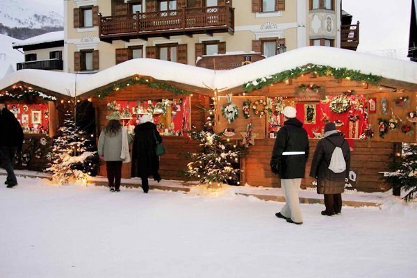 Mercados de Natal em Livigno, eventos na Lombardia