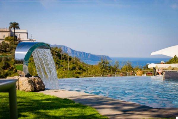 10 belas quintas com piscina na Campânia