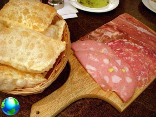 Cinco lugares para comer gnocco frito em Parma