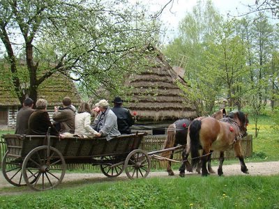 The largest open-air museum in the world in Skansen