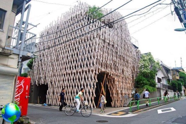 Kengo Kuma em Tóquio, arquitetura no Japão