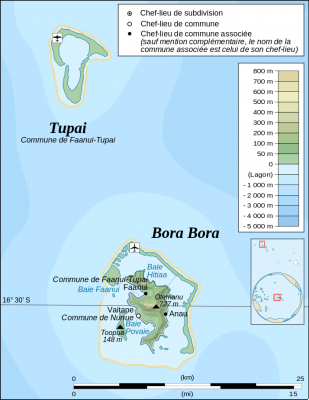 Bora Bora polinésio