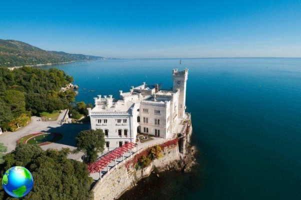 Miramare Castle in Trieste