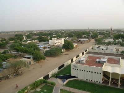 Sleeping in N'Djamena, Chad: center of Africa