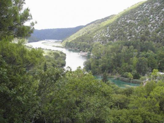 Cascades de Krka et parc national