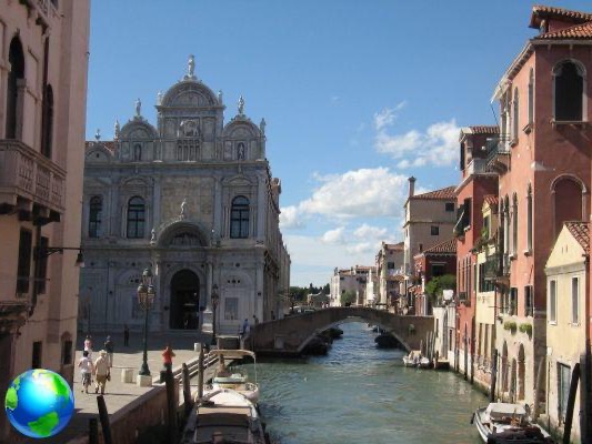 Veneza, os itinerários 