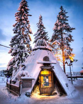 Visita la verdadera casa de Papá Noel en Laponia en Rovaniemi