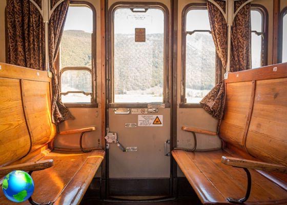 Trans-Siberian of Italy, between Abruzzo and Molise by train