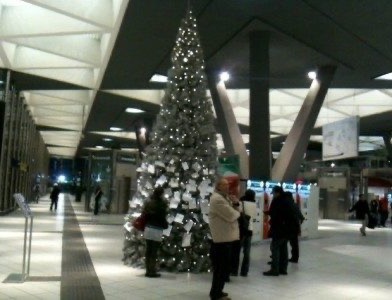 It's Christmas Time at Naples Central Station