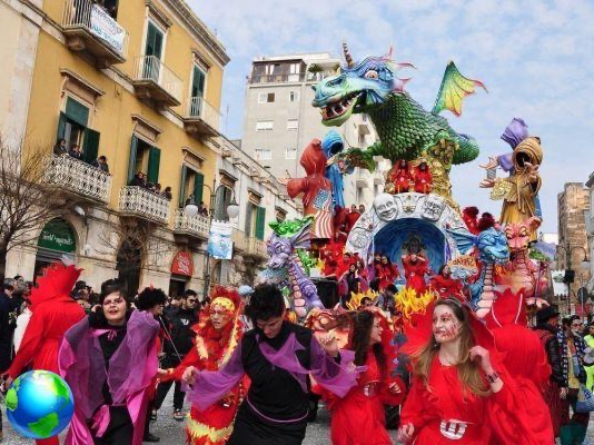 Putignano: um carnaval histórico