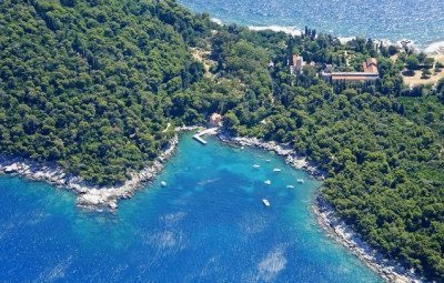 The island of Lokrum in Dubrovnik, paradise on earth
