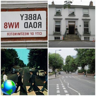 Abbey Road in London, the street of the Beatles