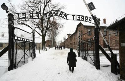 Auschwitz-Birkenau, like visiting history
