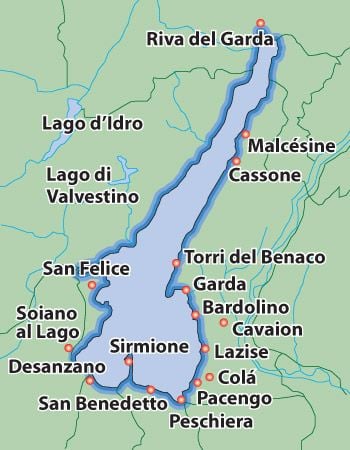 Lugares mais bonitos do Lago de Garda