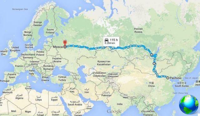 The Trans-Siberian: from Moscow to Beijing by land, 8400 km and 7 time zones