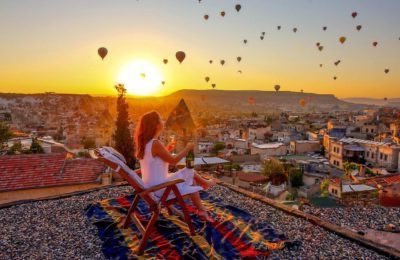 Cappadocia, Göreme: between hot air balloons and sultan's rooms