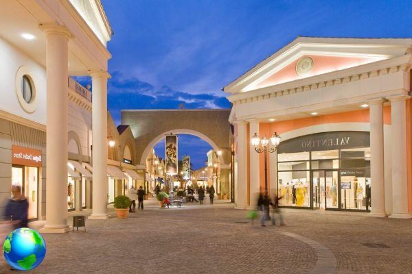 Outlet in Rome, where you can save money by shopping in the capital