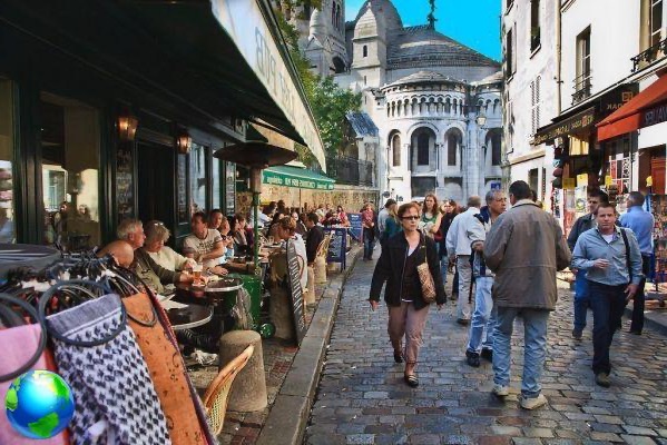 Montmartre en París, un lugar romántico y panorámico
